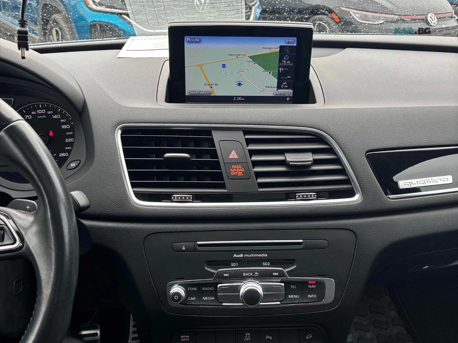 Audi Q3 Technik Автокредит Цена до България, снимка 8 - Автомобили и джипове - 54836037