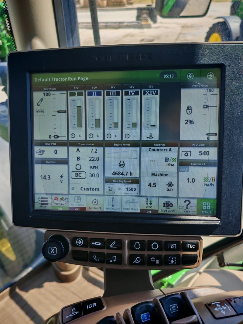 Трактор John Deere 6215R лизинг с първоначална вноска 20%, снимка 13 - Селскостопанска техника - 51315118