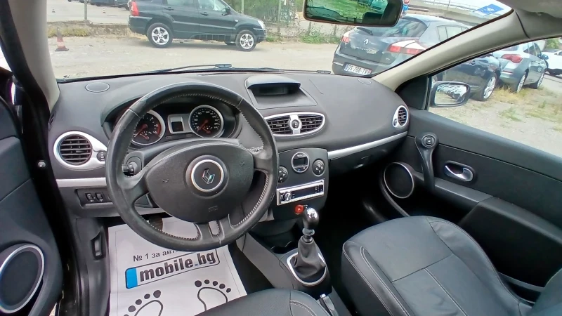 Renault Clio 1.5dci КОЖА 110kc., снимка 7 - Автомобили и джипове - 44329923