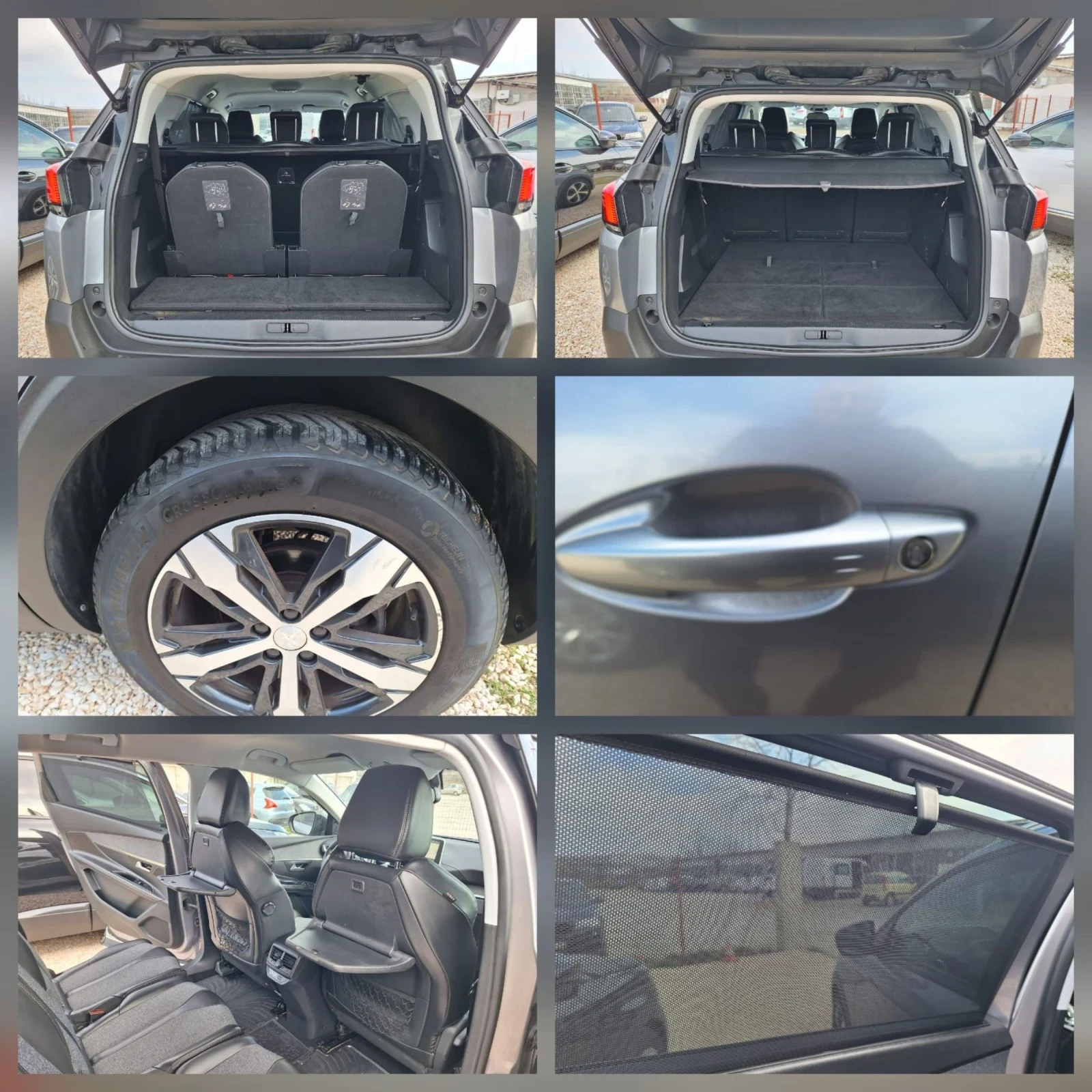 Peugeot 5008 1.6D* Автоматик/Нави/Камера/Кросуей/Лед/6+ 1* , снимка 16 - Автомобили и джипове - 54608365