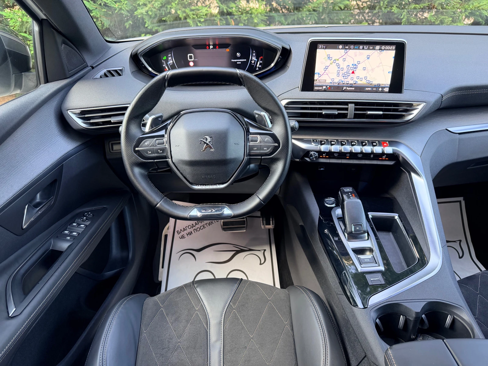 Peugeot 3008 2.0HDI GT-LINE PODGREV 360VIEW KEYLESS-GO, снимка 11 - Автомобили и джипове - 55289872