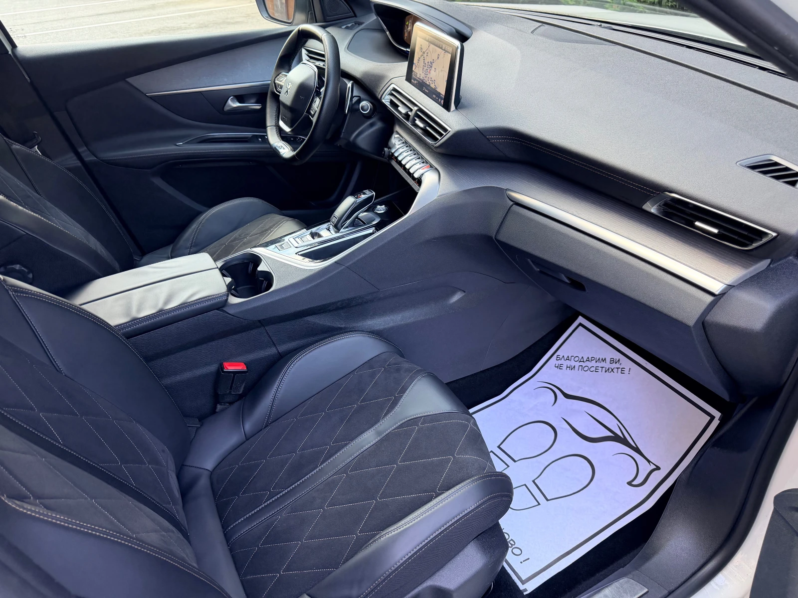 Peugeot 3008 2.0HDI GT-LINE PODGREV 360VIEW KEYLESS-GO, снимка 12 - Автомобили и джипове - 55289872