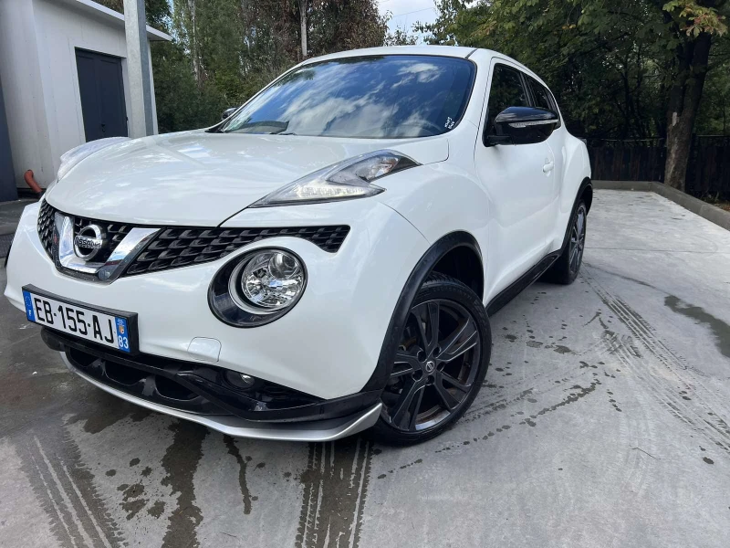 Nissan Juke FACELIFT/ EURO 6/ БЯЛА ПЕРЛА , снимка 1 - Автомобили и джипове - 47231120