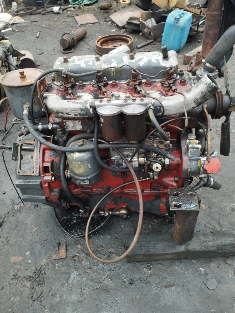 Челен товарач Друга марка Двигател Лейланд и Зетор  , снимка 3 - Индустриална техника - 53527674