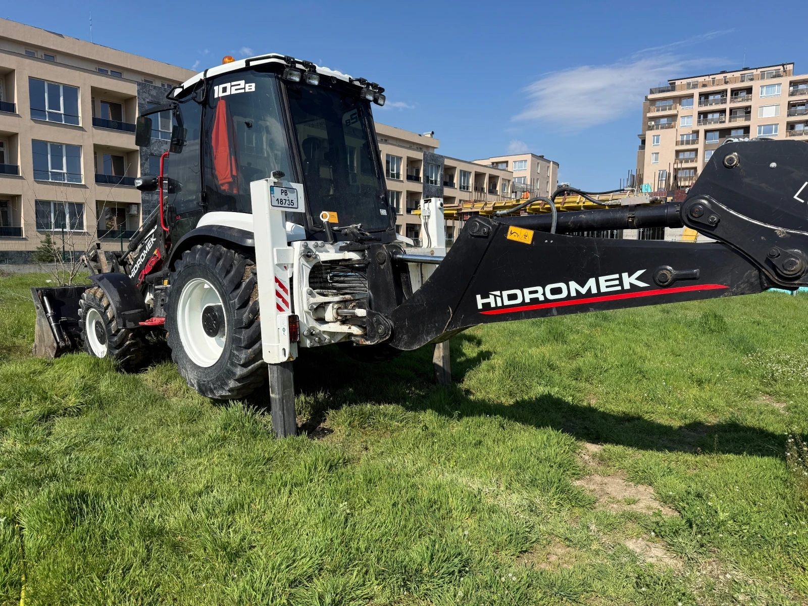 Багер Hidromek Hmk 102B ALPHA, снимка 3 - Индустриална техника - 54685804