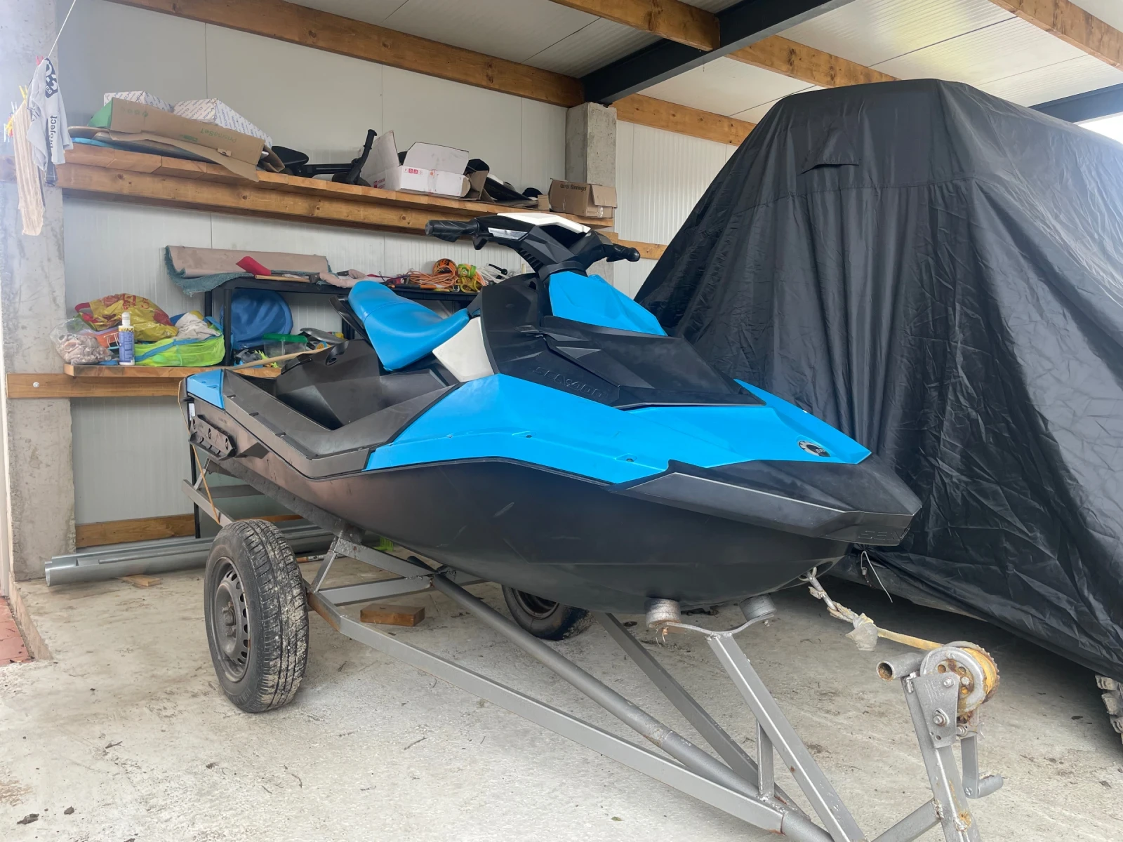 Джет Bombardier Sea Doo Spark, снимка 2 - Воден транспорт - 53954952