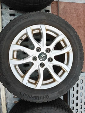 Гуми с джанти Continental 205/60R16, снимка 1 - Гуми и джанти - 47288942