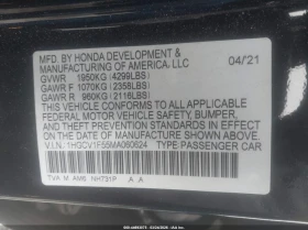 Honda Accord 1.5l Ex-L, снимка 9