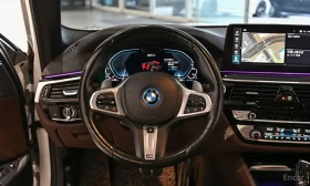 BMW 530E M* SPORT* ОБДУХВАНЕ* 360КАМЕРА* ХЕДЪП* LANE* ASSIS, снимка 7