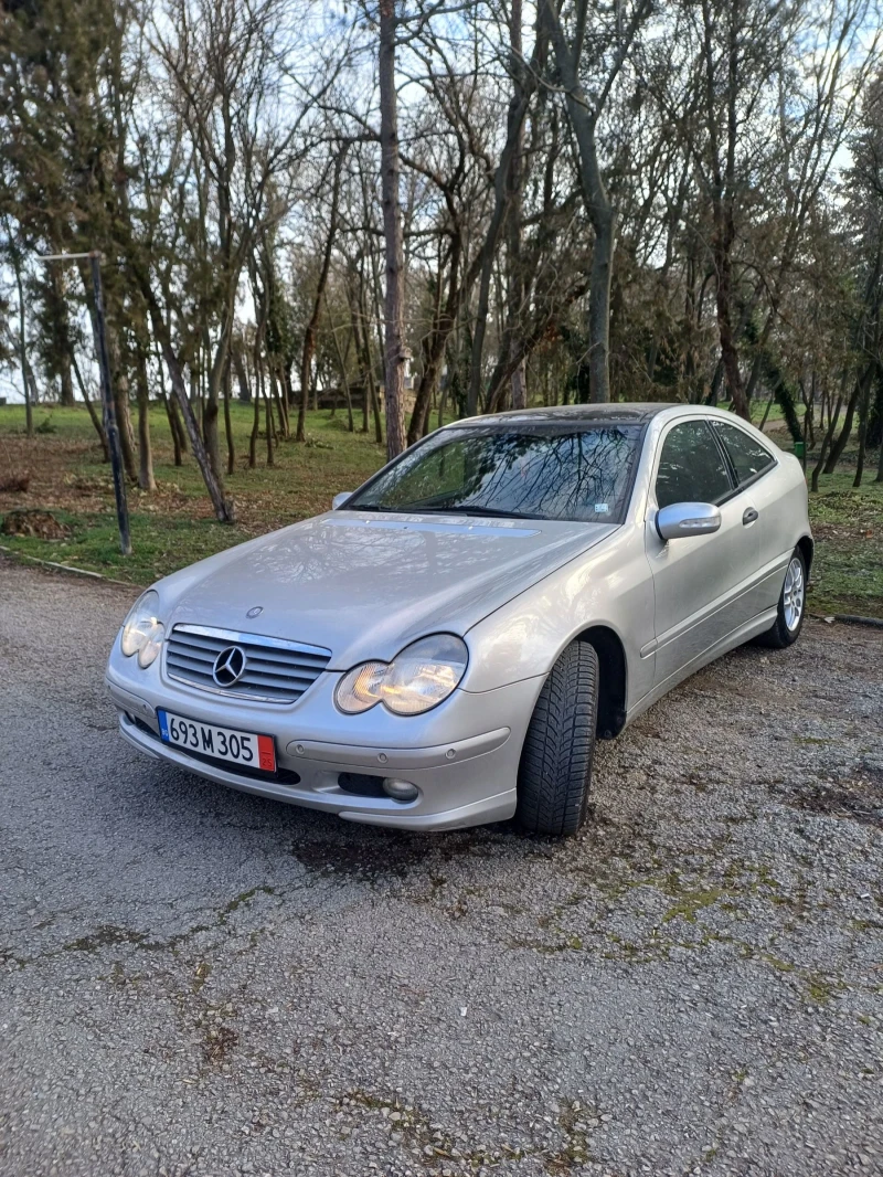 Mercedes-Benz C 180 CL1.8i w203 NAVI , снимка 1 - Автомобили и джипове - 49312579