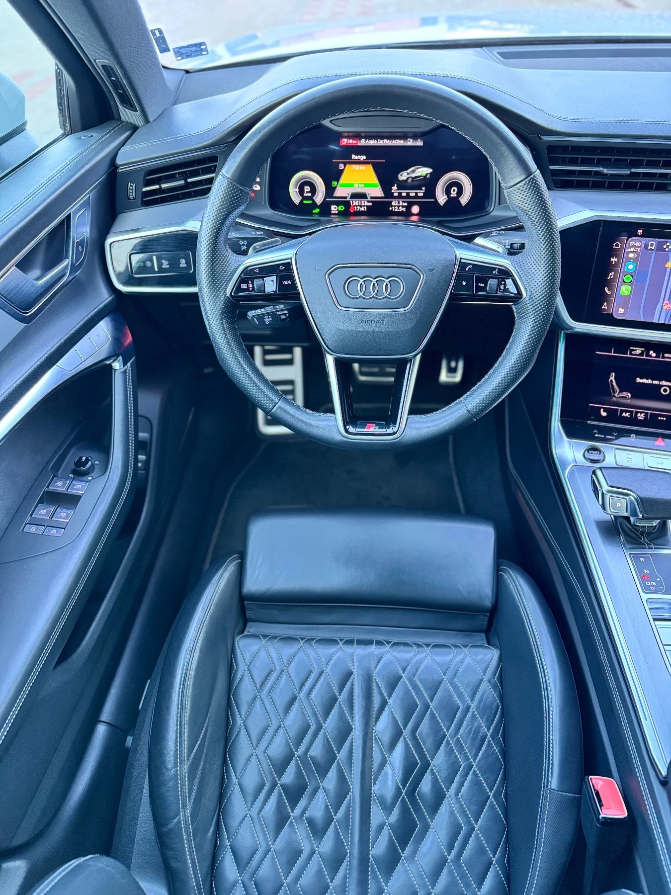 Audi A6 55 TSFI e Quattro, Plug-in Hybrid, снимка 13 - Автомобили и джипове - 53749404