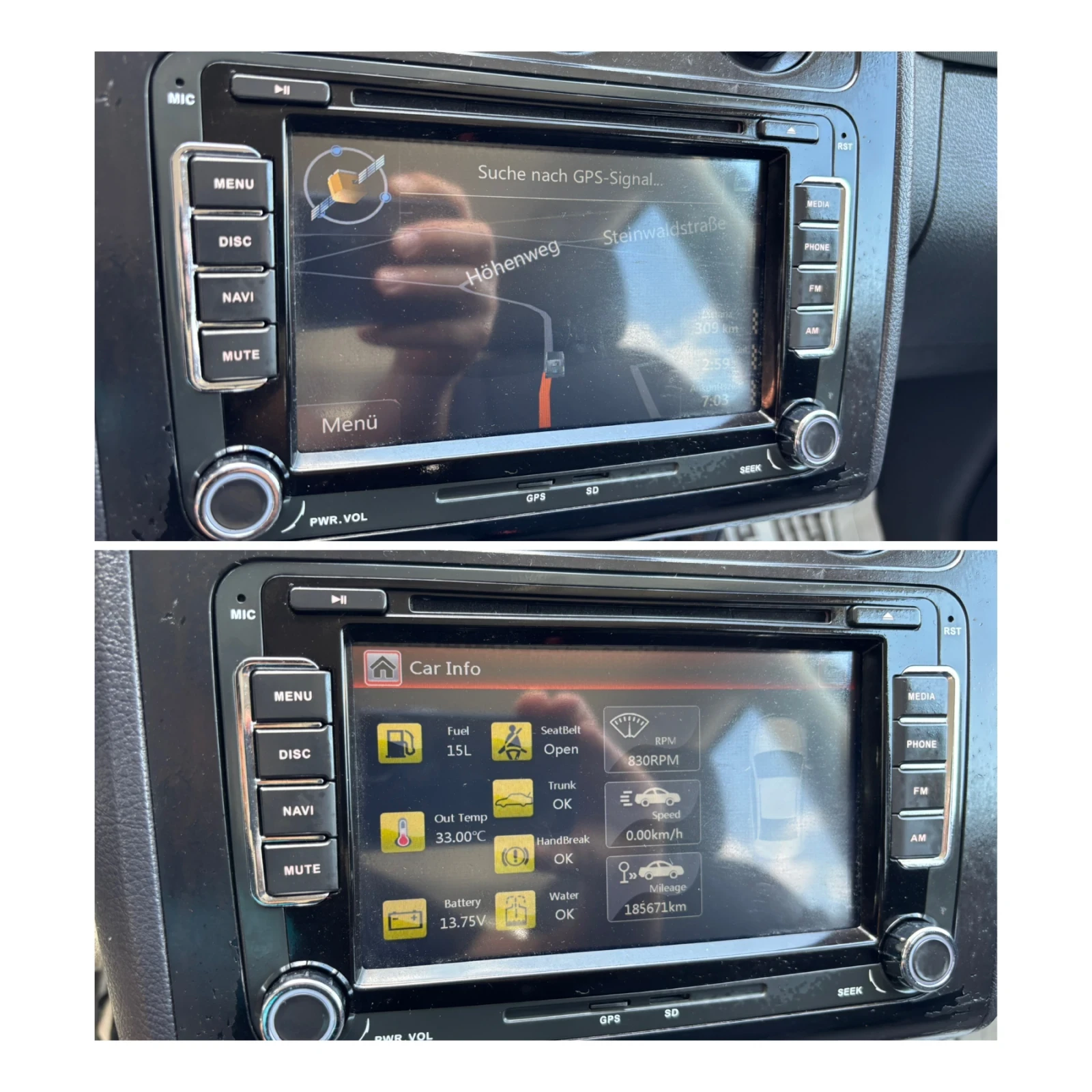 VW Touran 1.9ТDI 105 кс 6 Скорости NAVI Възможен бартер, снимка 9 - Автомобили и джипове - 55046632