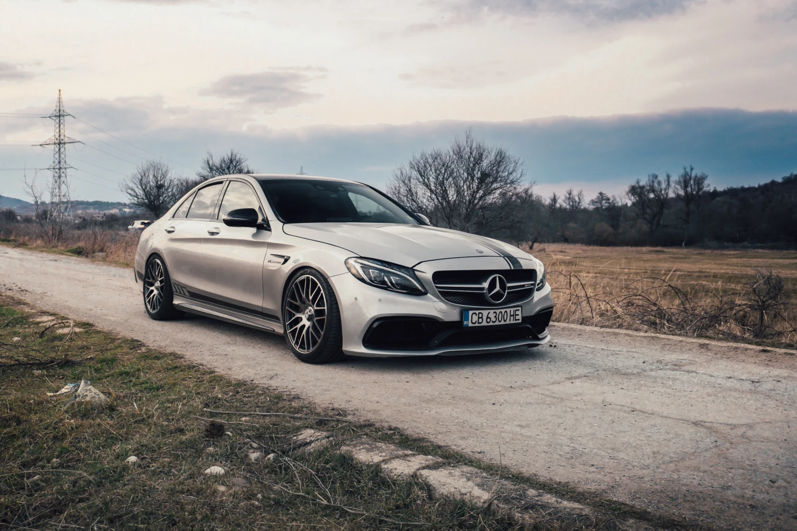 Mercedes-Benz C 63 AMG C63S, снимка 2 - Автомобили и джипове - 56209027