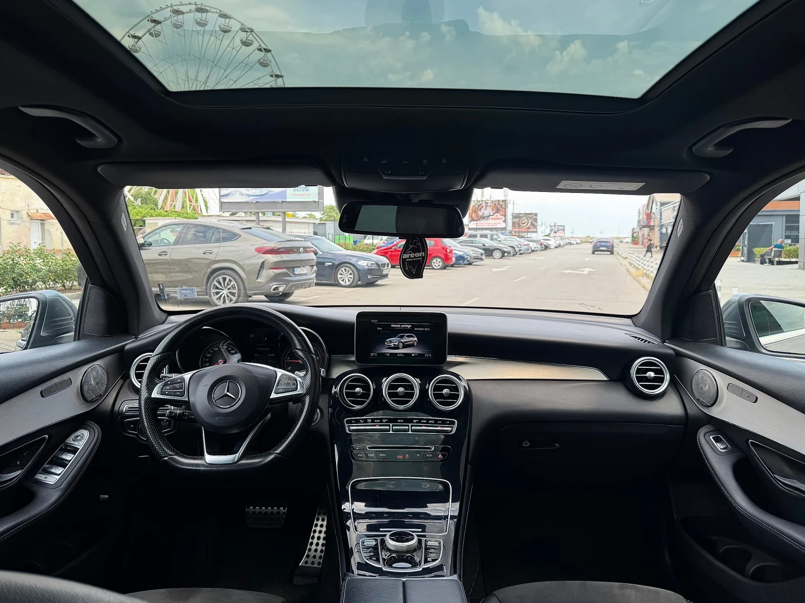 Mercedes-Benz GLC 250 CDI AMG Панорама 9G Keyless Euro 6 , снимка 6 - Автомобили и джипове - 55136302