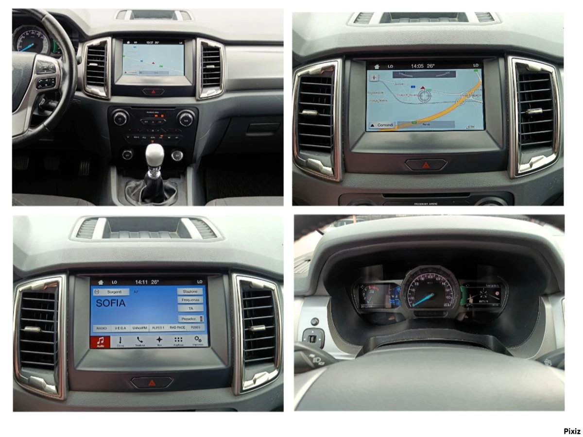 Ford Ranger 2.2 d* 4x4* БАВНИ* БЛОКАЖ* NAVI* EURO 6C* , снимка 13 - Автомобили и джипове - 55148884