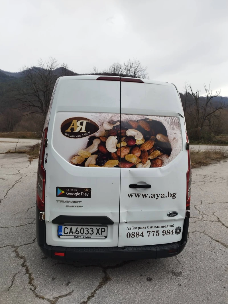 Ford Transit custom, снимка 2 - Бусове и автобуси - 48283682