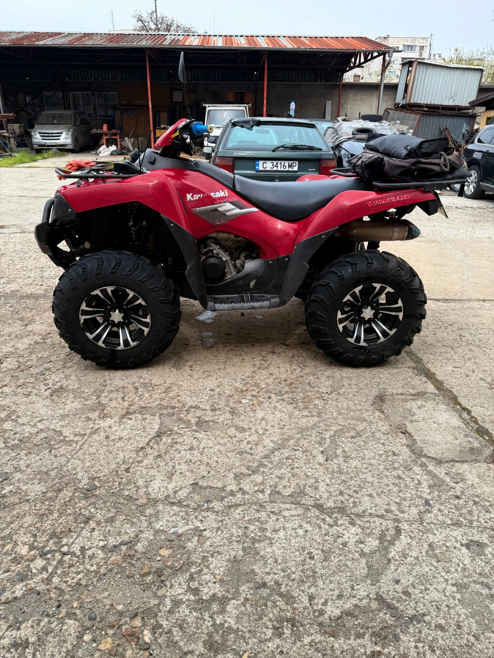 Kawasaki Brute Force, снимка 5 - Мотоциклети и мототехника - 54282446