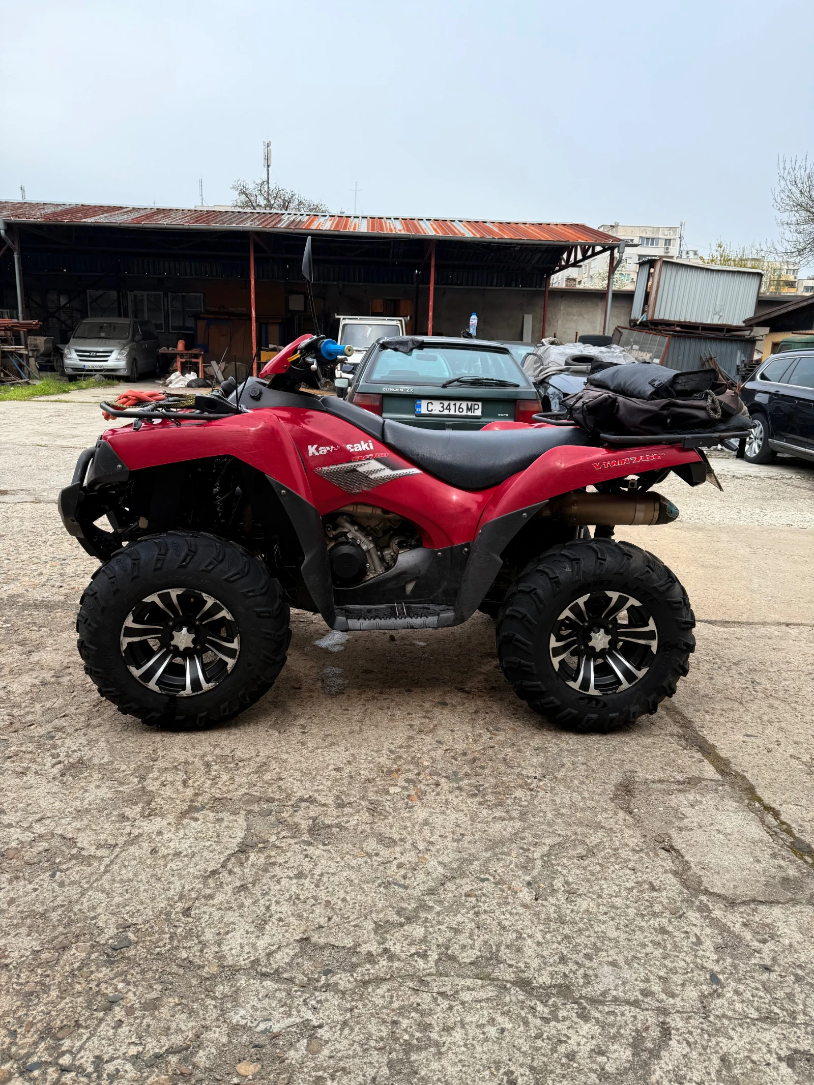 Kawasaki Brute Force, снимка 6 - Мотоциклети и мототехника - 54282446