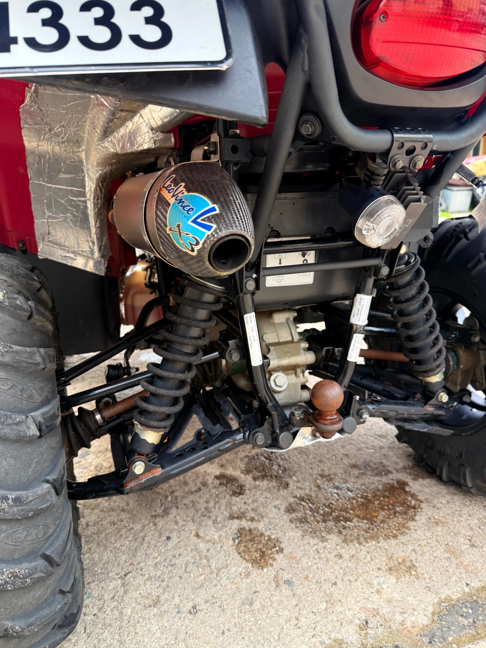 Kawasaki Brute Force, снимка 17 - Мотоциклети и мототехника - 54282446