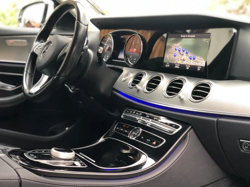 Mercedes-Benz E 220 9G-Tronik-Germany-Park Assist-Podgrev-Реални км!!!, снимка 17 - Автомобили и джипове - 47151096