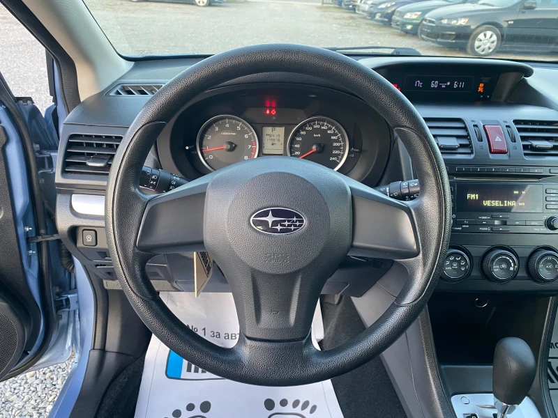 Subaru XV 2.0I Автоматик, снимка 12 - Автомобили и джипове - 47806038