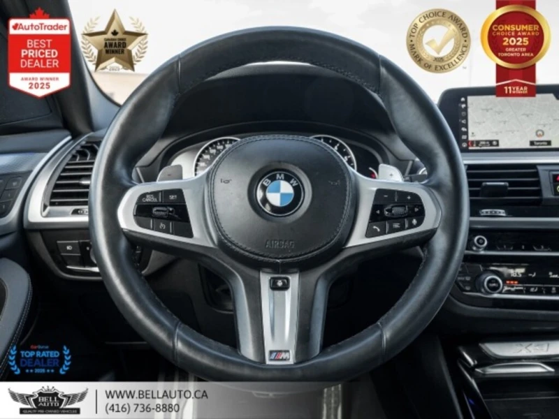 BMW X3 * xDrive30i | M SPORT PKG | NAVI | B.CAM | PANO | , снимка 11 - Автомобили и джипове - 52924379