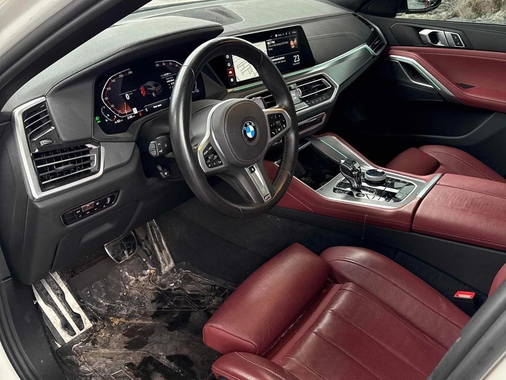 BMW X6 2022 xDrive40i * CARFAX * БЕЗ ПЪРВОНАЧАЛНА ВНОСКА - изображение 7
