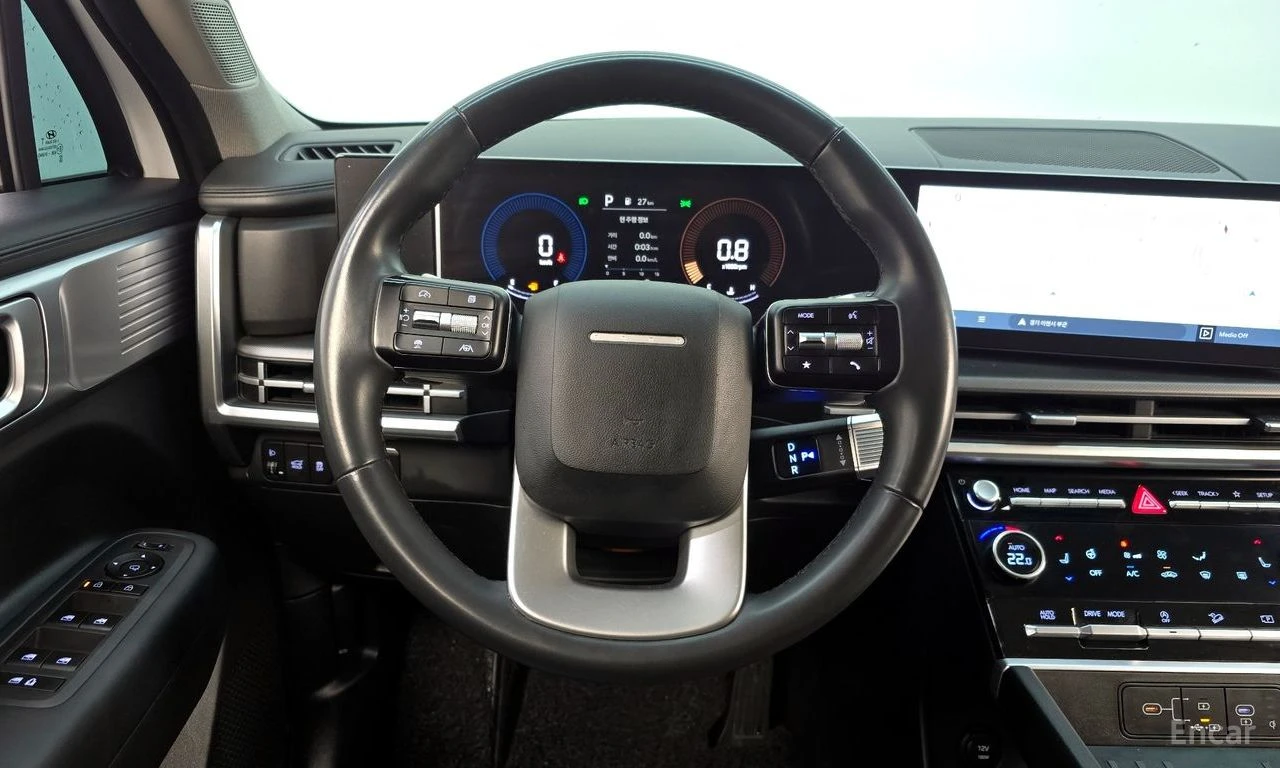 Hyundai Santa fe 2.5T* EXCLUSIVE* ОБДУХВАНЕ* ХЕДЪП* 360КАМЕРА* , снимка 7 - Автомобили и джипове - 54575201