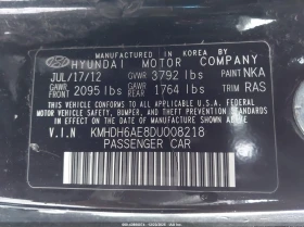 Hyundai Elantra 1.8L I-4 DOHC, VVT, 148HP Front Wheel Drive - 7000 € / 13690.81 лв. - 83799888 9