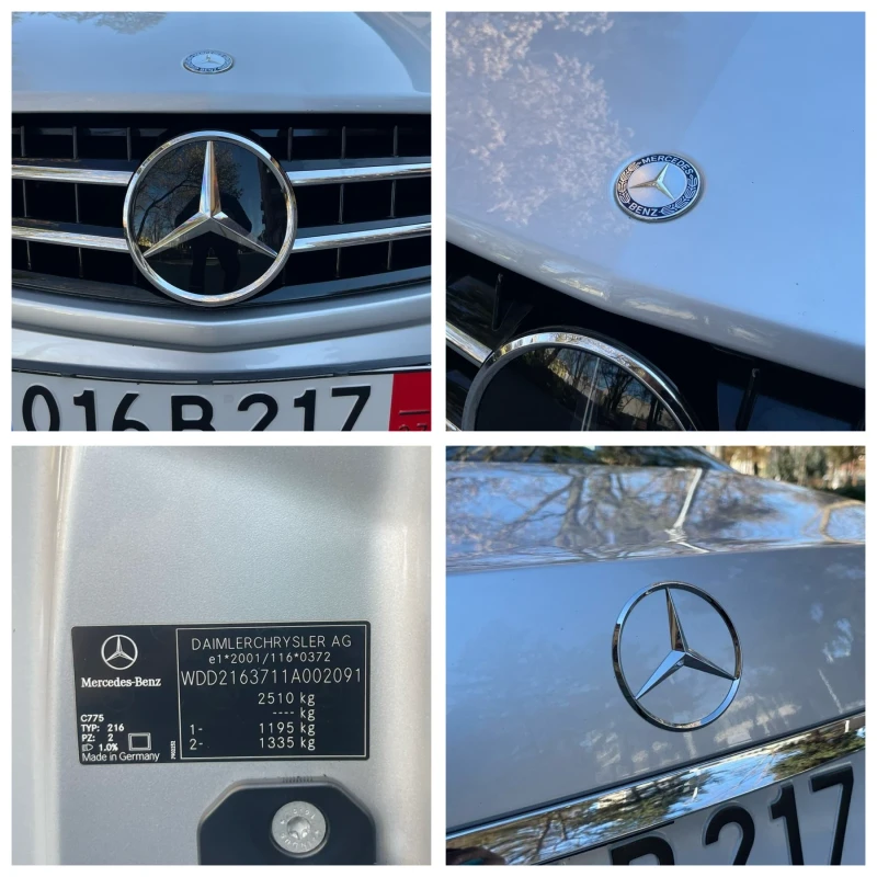 Mercedes-Benz CL 500 #V8#388KC#7G-TRONIC#KATO HOB!, снимка 12 - Автомобили и джипове - 49362392