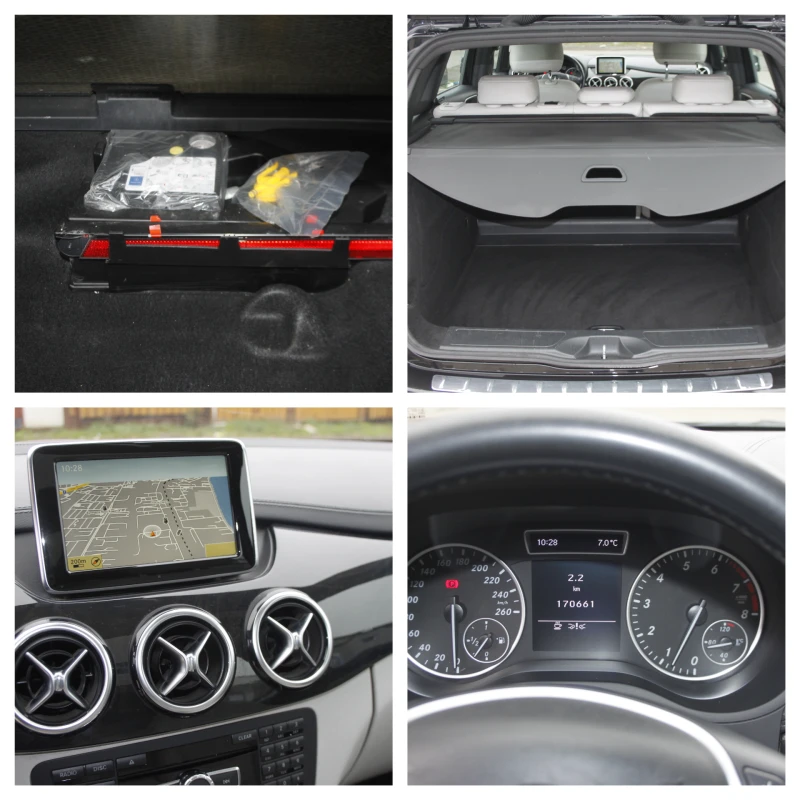 Mercedes-Benz B 180 PREMIUM* 170хил КМ* БЕНЗИН* ПАНОРАМА* , снимка 14 - Автомобили и джипове - 52883972