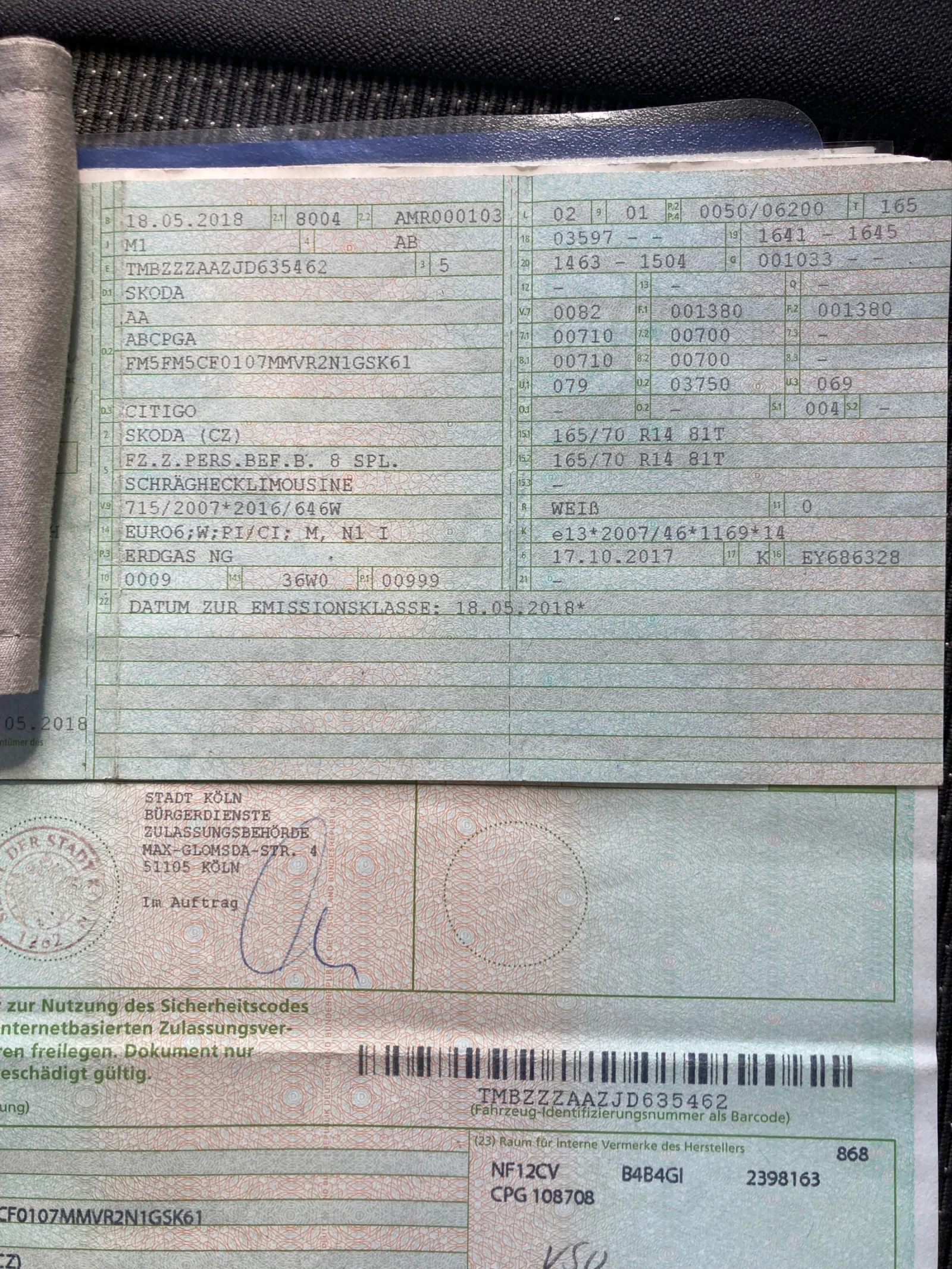 Skoda Citigo 1.0/68ps/2018/КЛИМА/Метан, снимка 14 - Автомобили и джипове - 54328138