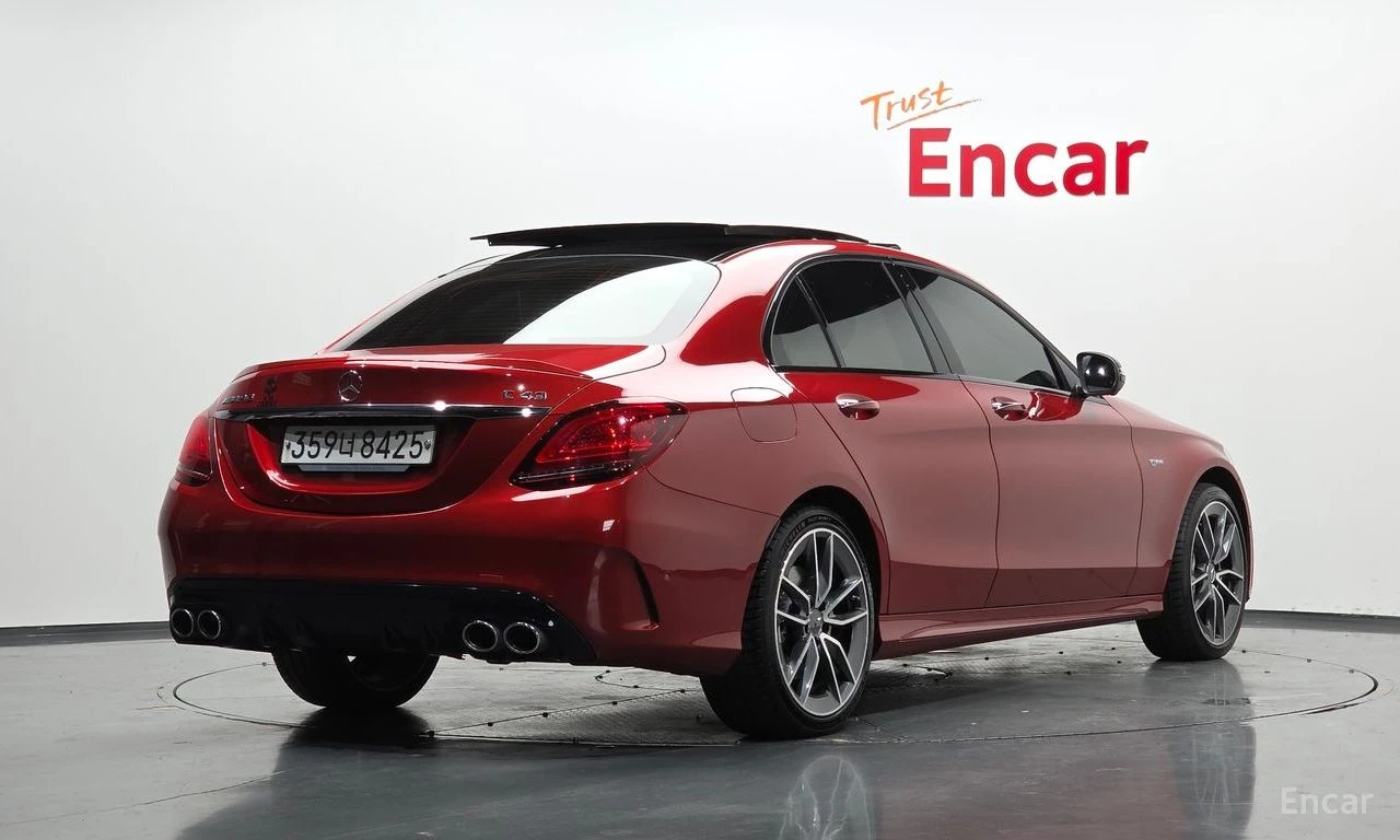 Mercedes-Benz C 43 AMG 4MATIC* BURMESTER* ДИСТРОНИК* ХЕДЪП* 360КАМЕРА* , снимка 2 - Автомобили и джипове - 56312725