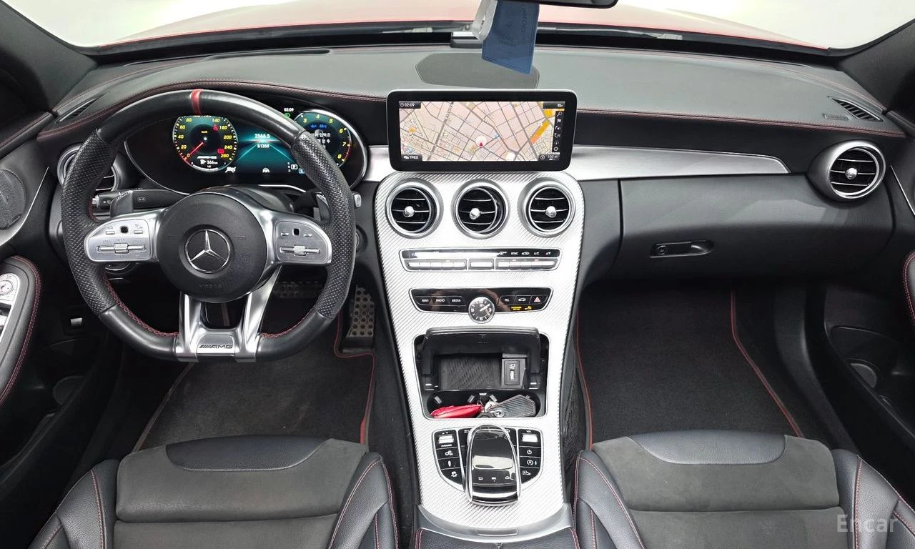 Mercedes-Benz C 43 AMG 4MATIC* BURMESTER* ДИСТРОНИК* ХЕДЪП* 360КАМЕРА* , снимка 7 - Автомобили и джипове - 56312725