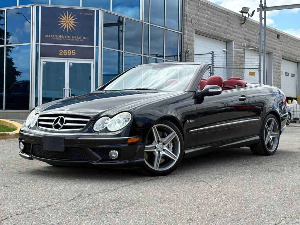 Mercedes-Benz CLK 63 AMG 6.2 V8* HARMAN KARDON* ОБДУХВАНЕ* КРАЙНА ЦЕНА