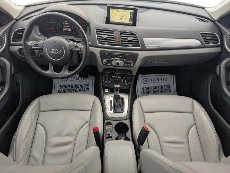 Audi Q3 * S-Line* * HeadUp* AвтоКредит* (ЦЕНА ДО БГ), снимка 9 - Автомобили и джипове - 53498046