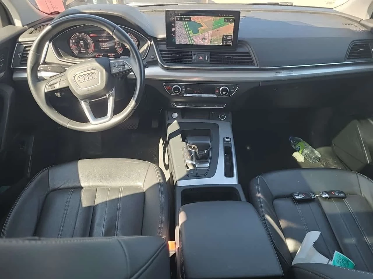 Audi Q5 PROGRESSIV/CARFAX/ДИСТРОНИК/+ ГУМИ/2 КЛЮЧА/ПАНО/, снимка 9 - Автомобили и джипове - 54297154