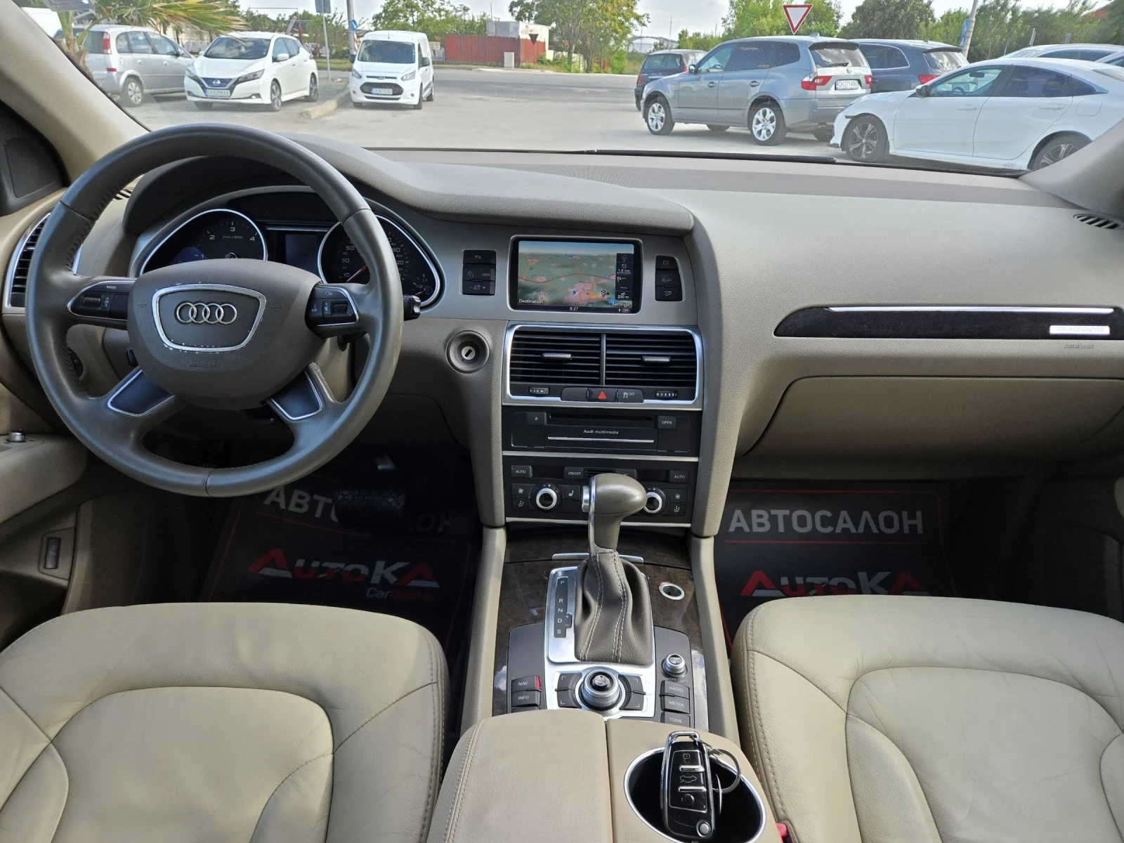 Audi Q7 3.0TDI-245кс= 7МЕСТА= ДИСТРОНИК= FACE= ПАНО= ПОДГР, снимка 12 - Автомобили и джипове - 55792358