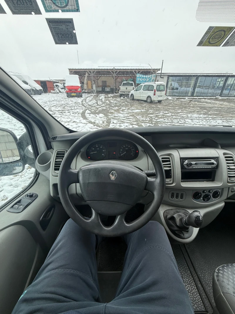 Renault Trafic 2.0 115 klima maxi 8+ 1, снимка 7 - Бусове и автобуси - 53339610