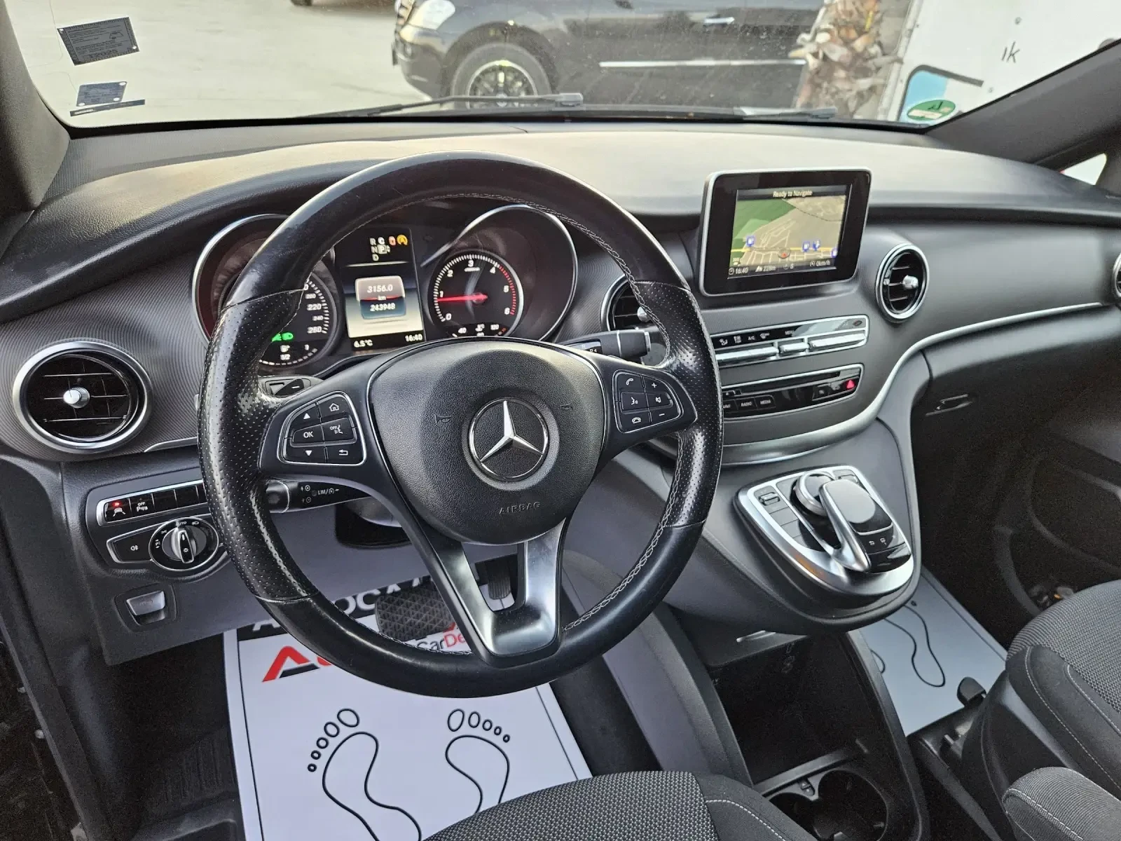 Mercedes-Benz V 220 2.2CDI-163кс= ДЪЛГА БАЗА= НАВИ= КАМЕРА= LED= ПОДГР - изображение 8