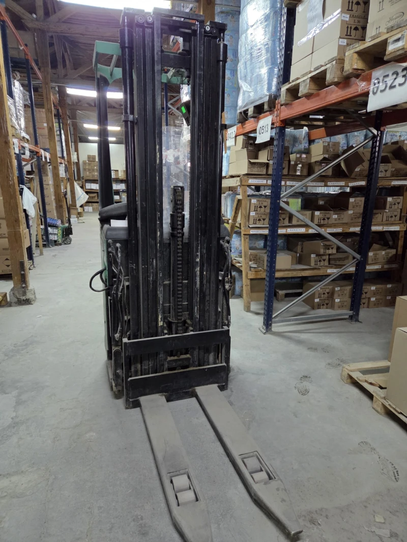 Електрокар Mitsubishi стакер 4 метра, снимка 3 - Индустриална техника - 53367826