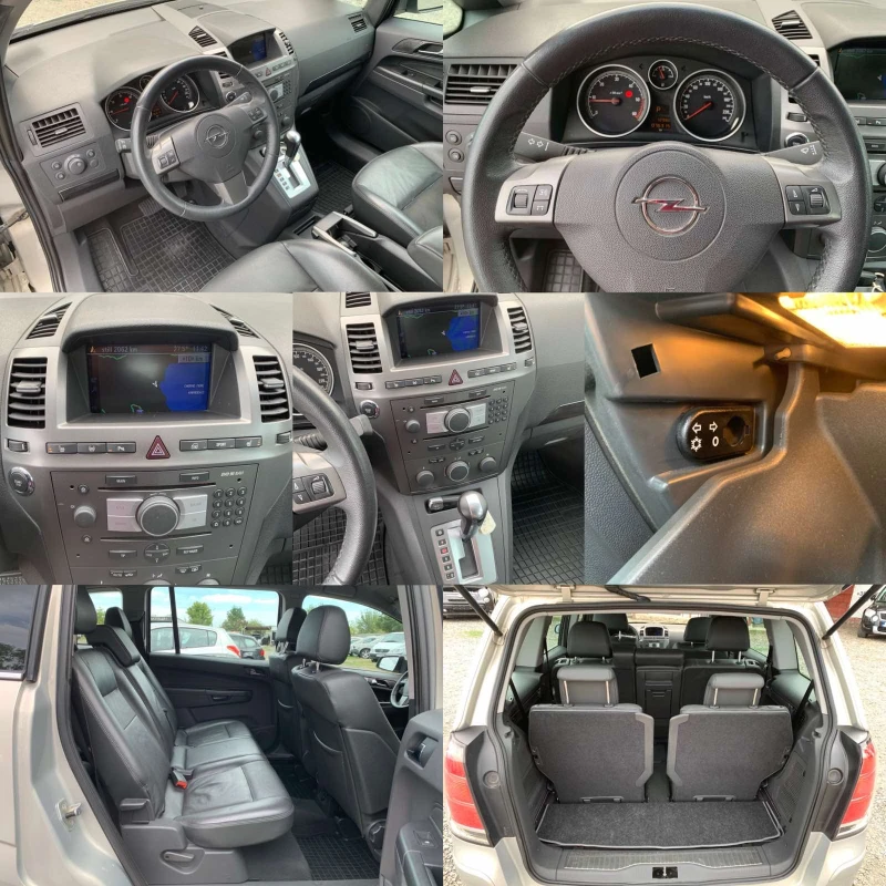 Opel Zafira B 1.9 CDTI (150к.c)Automatic  6-Speed 7 места FUL, снимка 15 - Автомобили и джипове - 47226801