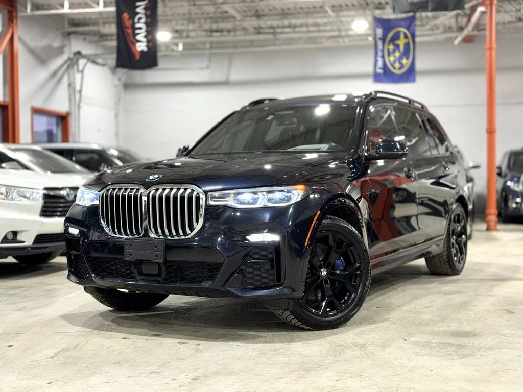 BMW X7 40i MSPORT* DISTRONIC* HEAD-UP* МАСАЖ* 360* LASER, снимка 2 - Автомобили и джипове - 53811540