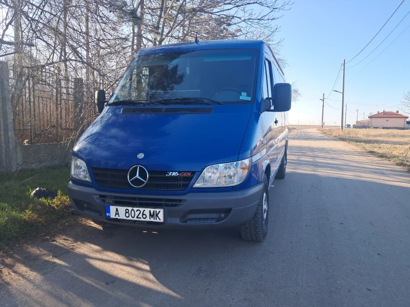 Mercedes-Benz 316 2.7cdi, снимка 2 - Бусове и автобуси - 49437392