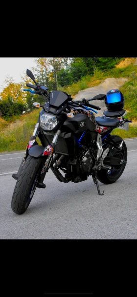 ����� �� �������� �� Yamaha Mt-07