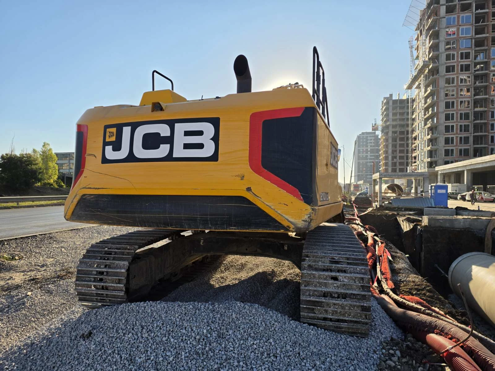 Багер JCB 210, снимка 6 - Индустриална техника - 56325462