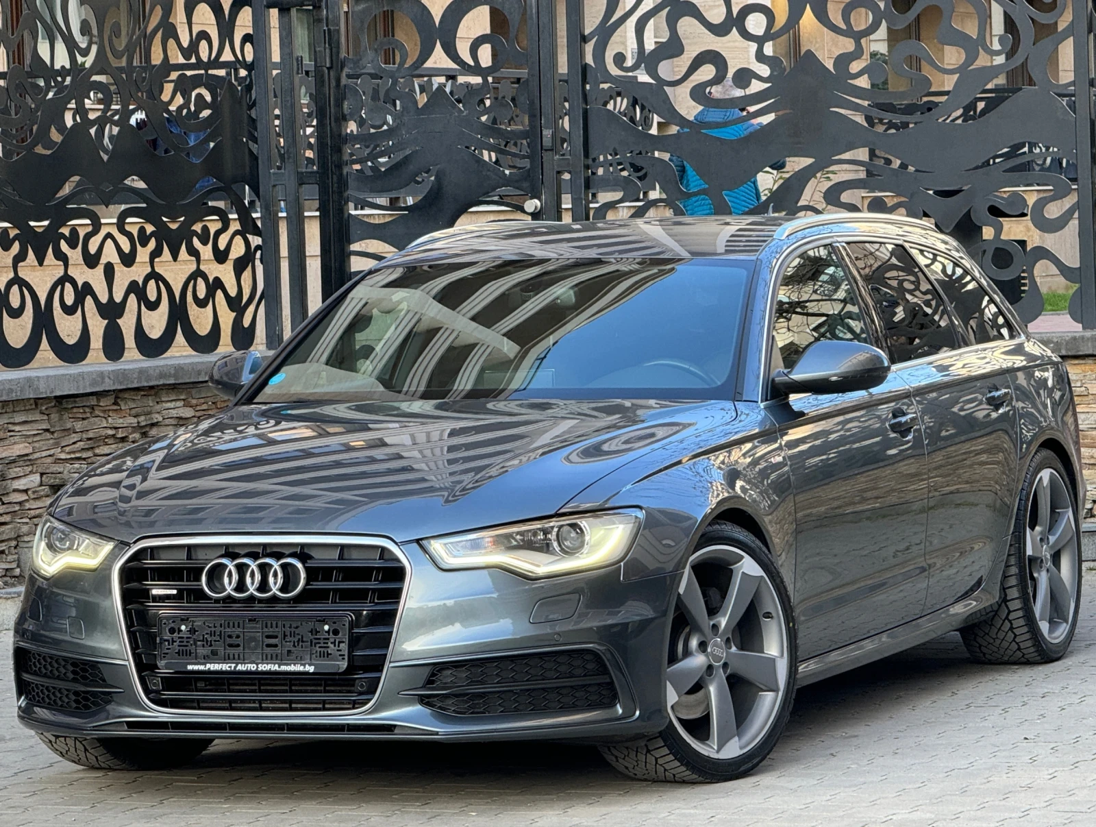 Audi A6 3.0TDI-QUATTRO-S-LINEX2-КОЖА-АЛКАНТАРА-КАТО/НОВА!! - [1] 