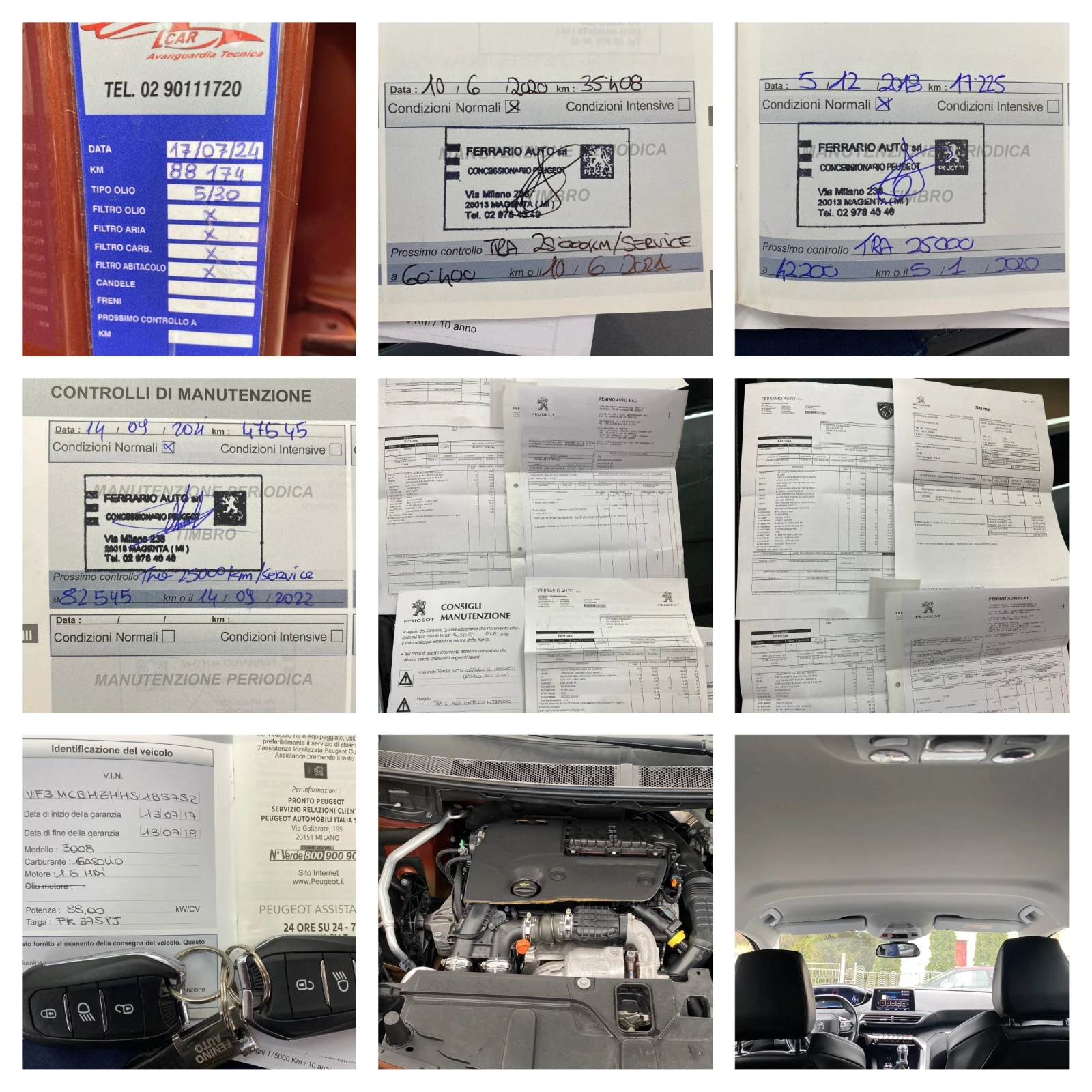 Peugeot 3008 1.6HDI-90000km!!FULL-DIST-LED-NAVI-����-PDC-EURO6B | Mobile.bg � ����������� 14