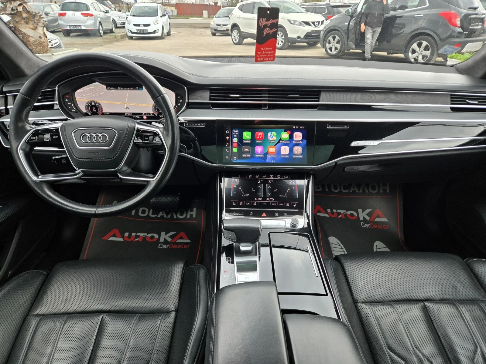 Audi A8 50TDI-286��/B&O/360/MASSAGE/HUD/PANO/FULL | Mobile.bg � ����������� 12