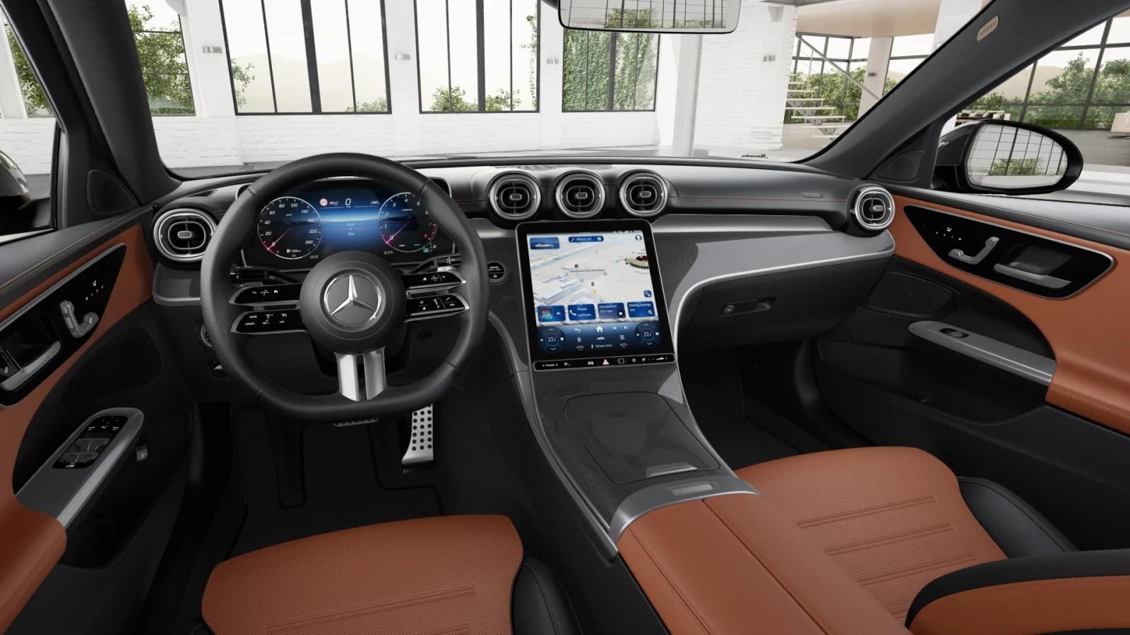 Mercedes-Benz C 180, снимка 8 - Автомобили и джипове - 55320343
